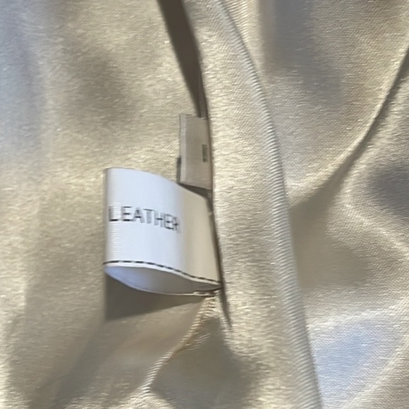 Rare Vintage Beautiful Lamb leather and fox fur coat size M - Picture 10 of 10